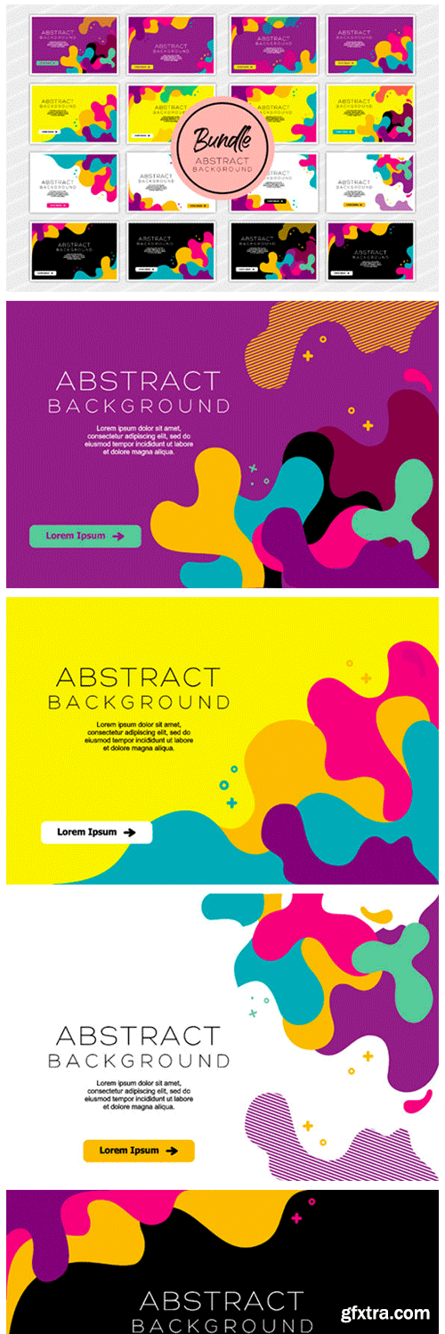 Abstract Colorful Background Vector 1844917