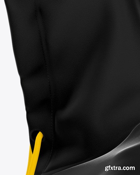 Zipped Hoodie Mockup - Left Side View 50015