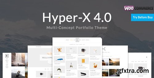 ThemeForest - HyperX v4.9.1 - Responsive Wordpress Portfolio Theme - 13439786