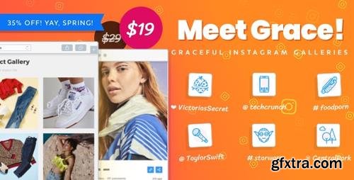 CodeCanyon - Instagram Feed Gallery v1.1.12 - Grace for WordPress - 20429911