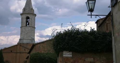 Bell Tower and the Clouds in the Sky - 94P73TC