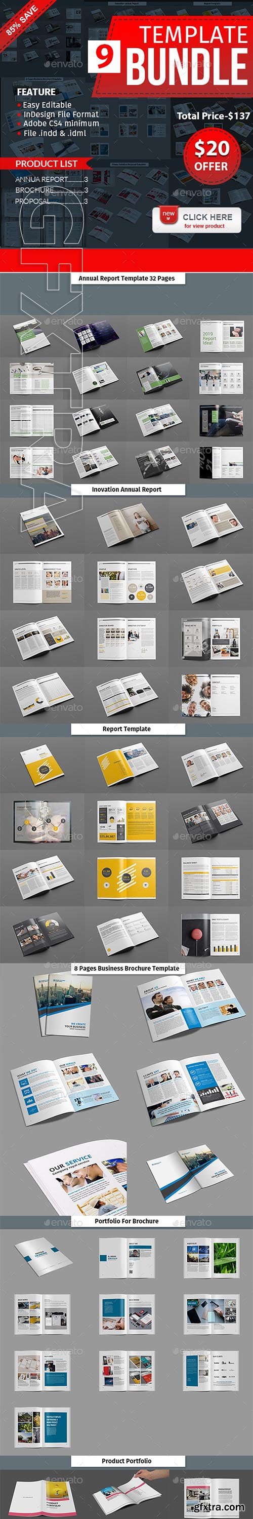 GraphicRiver - Brochure Bundle Pack 24603456