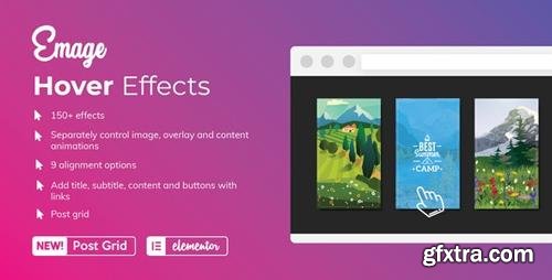 CodeCanyon - Emage v4.1.1 - Image Hover Effects for Elementor - 22563091