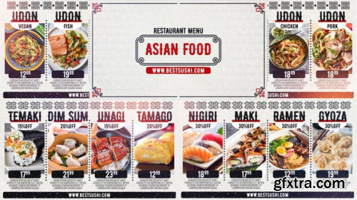 VideoHive Asian Restaurant Menu 24809983