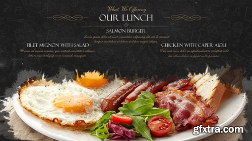 VideoHive Restaurant Dishes Presentation 2262219