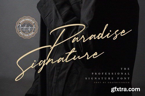 Paradise Signature Font