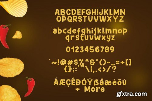 Potato Chips Font