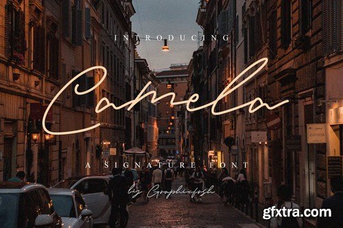 Camela - Beauty Signature Font