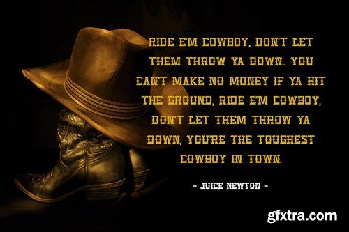 Revolver - Western Cowboy Typeface