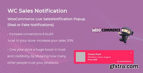 CodeCanyon - WooCommerce Live Sales Notification Pro v1.0.0 - 24798753