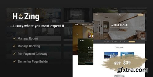 ThemeForest - Hozing v1.0.5 - Hotel Booking WordPress Theme - 23073990