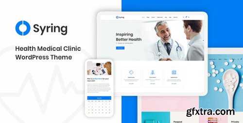 ThemeForest - Syring v1.0.2 - Medical Clinic WordPress Theme - 23809503