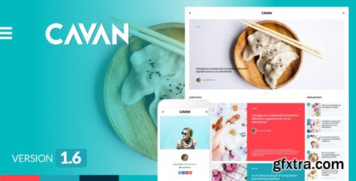 ThemeForest - CAVAN v1.6.1 - A Distinctive WordPress Blog Theme - 21580422