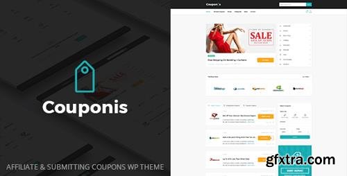 ThemeForest - Couponis v3.1 - Affiliate Submitting Coupons WordPress Theme - 20506148