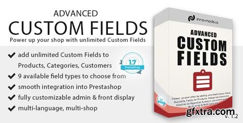 CodeCanyon - Advanced Custom Fields for Prestashop v1.0 - 23001846