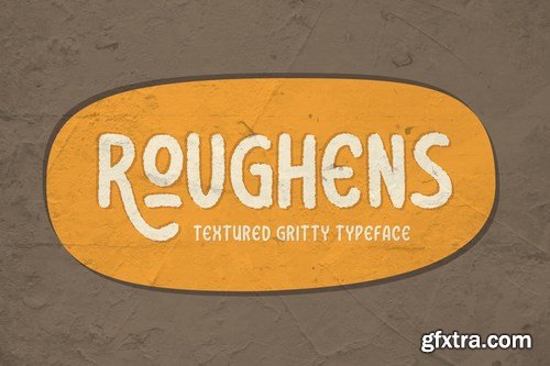 Roughens Typeface