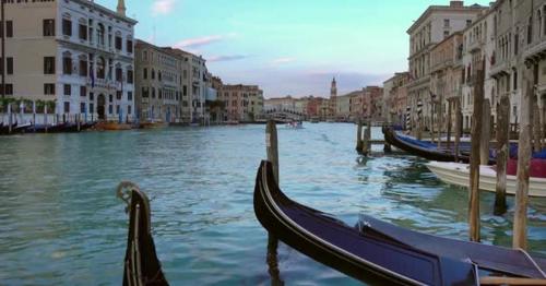 View of the Grand Canal and the Rialto Bridge - FY3XN7L