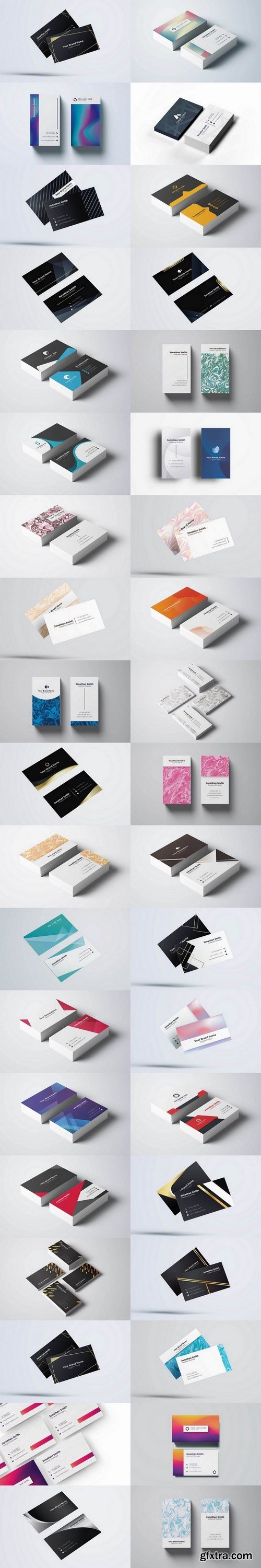 Business Card Templates Big Pack