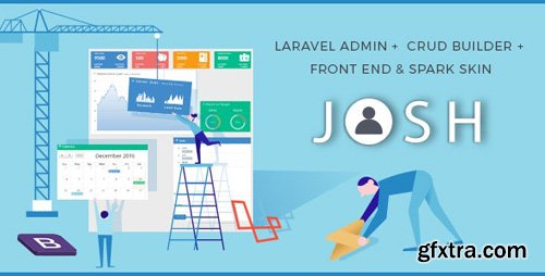 CodeCanyon - Josh v6.0-beta3 - Laravel Admin Template + Front End + CRUD - 8754542