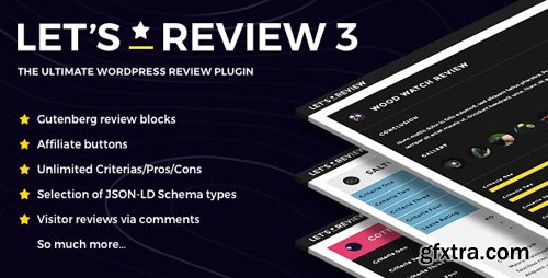 CodeCanyon - Let's Review v3.0.2 - WordPress Plugin With Affiliate Options - 15956777