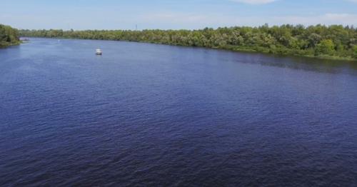 Beautiful Landscape of River and Ship - XGYPDCN