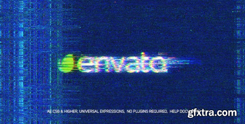 VideoHive Noise Glitch Logo 20800306