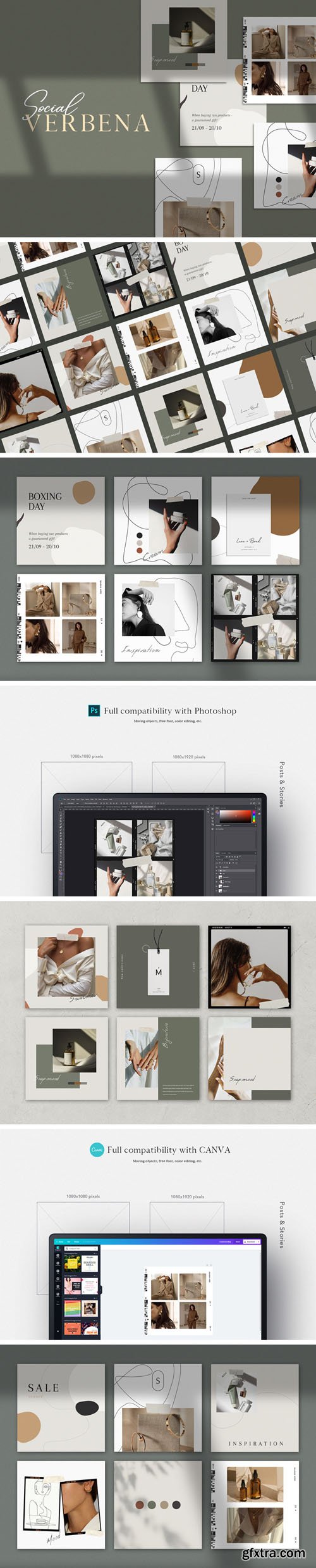 Social Verbena Instagram Templates