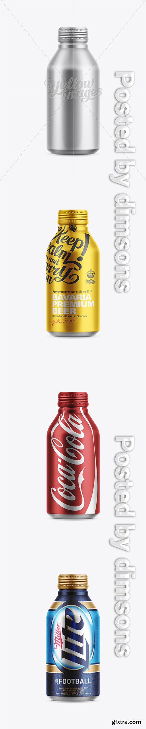 355ml Bottle Can Mockup 10484 