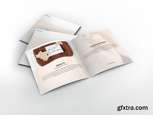 Branding Guideline Square Brochure Template