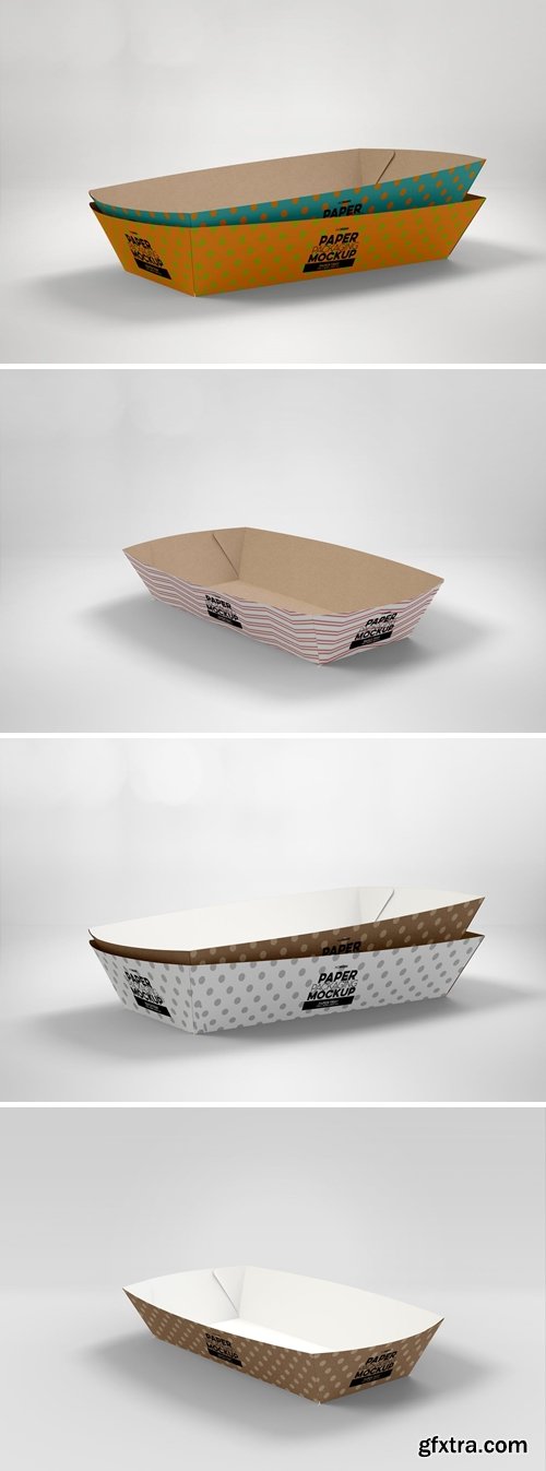 Paper Tray 2 Packaging Mockup