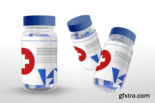 Pills Bottle Mockups