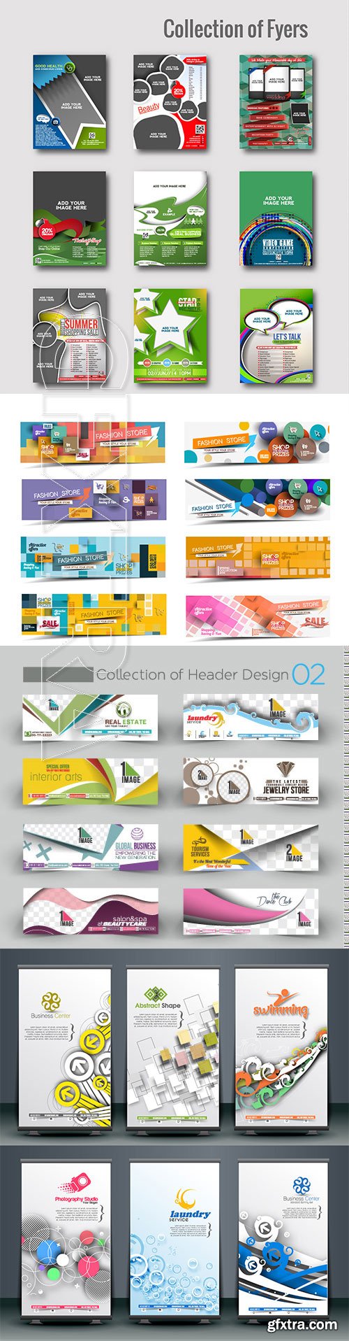 Modern Horizontal Banner & Header Template # 2