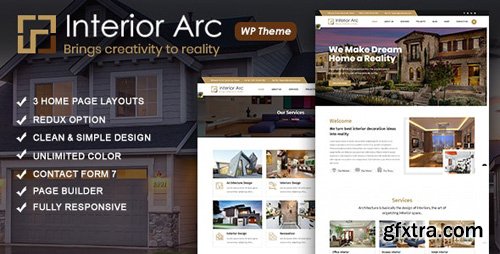 ThemeForest - Interior Arc v1.0 - Architecture WordPress Theme - 23451323