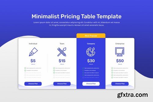 Pricing Table