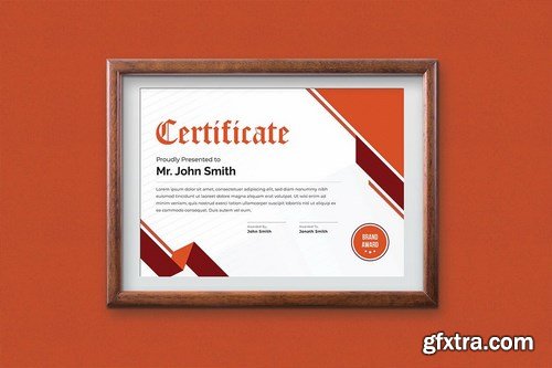 Certificate Template - A4