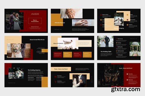 Nuveo Wedding Planner and Organizer Google Slides