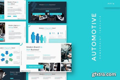 Automotive - Powerpoint Google Slides and Keynote Templates