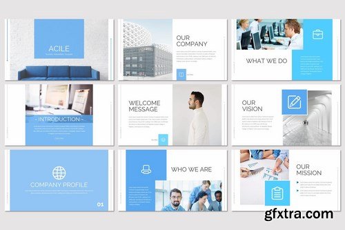 Acile - Business Powerpoint Google Slides and Keynote Templates