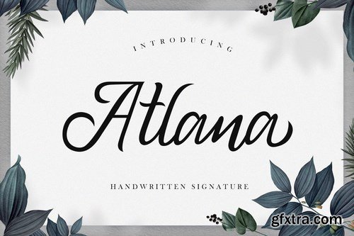 Atlana - Elegant Handwritten Script