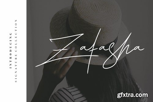 Zatasha - Elegant Handwritten Signature