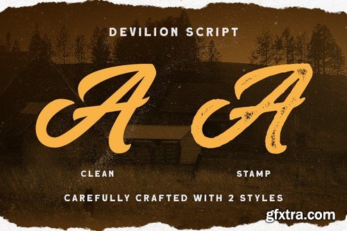 CM - Devilion - Hand Lettering Script 4183925