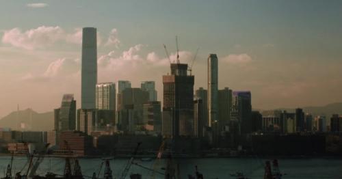 Of Day And Night In Hong Kong, Waterside View - R4SB925