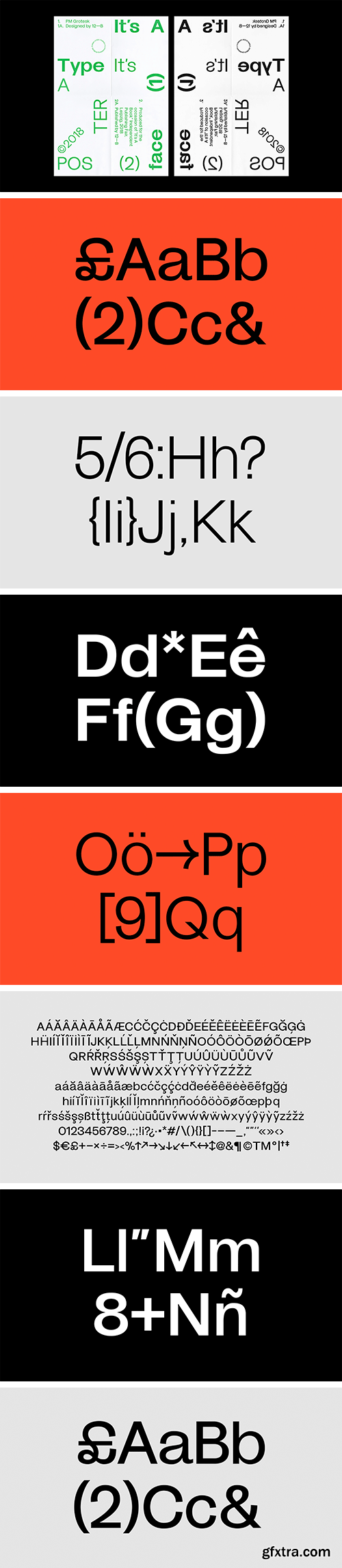 PM Grotesk Font Family