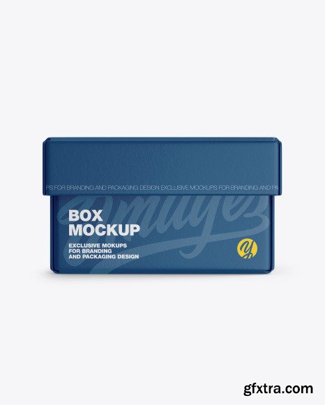 Textured Paper Box Mockup 50151