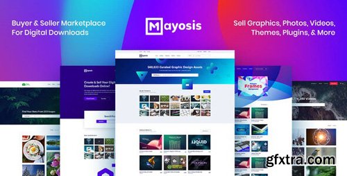 ThemeForest - Mayosis v2.6.2 - Digital Marketplace WordPress Theme - 20210200