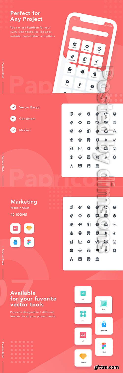 Marketing-Papricon Glyph