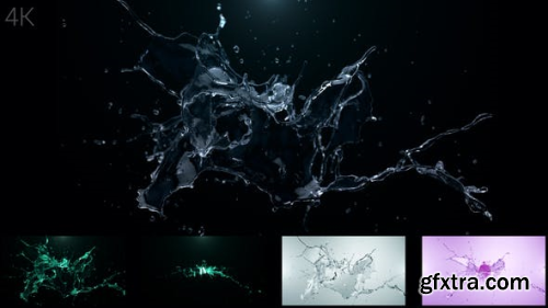 VideoHive Water Splash Logo Reveal 24743540