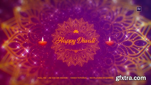 VideoHive Diwali Wishes Logo 24810908