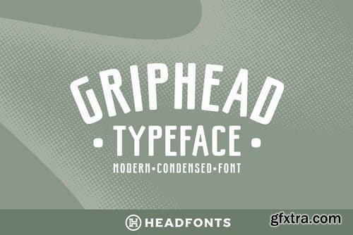 CM - Griphead Modern Condensed Font 4208934