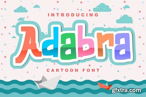 Adabra Decorative Cartoon Font